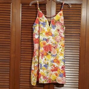 Forever 21 Floral Sleeveless Dress